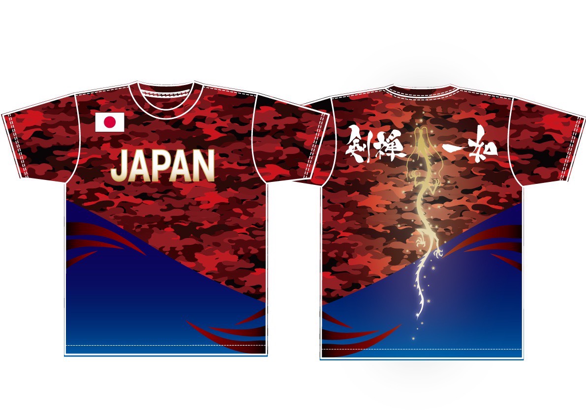 マスターズ陸上世界大会応援Tシャツ