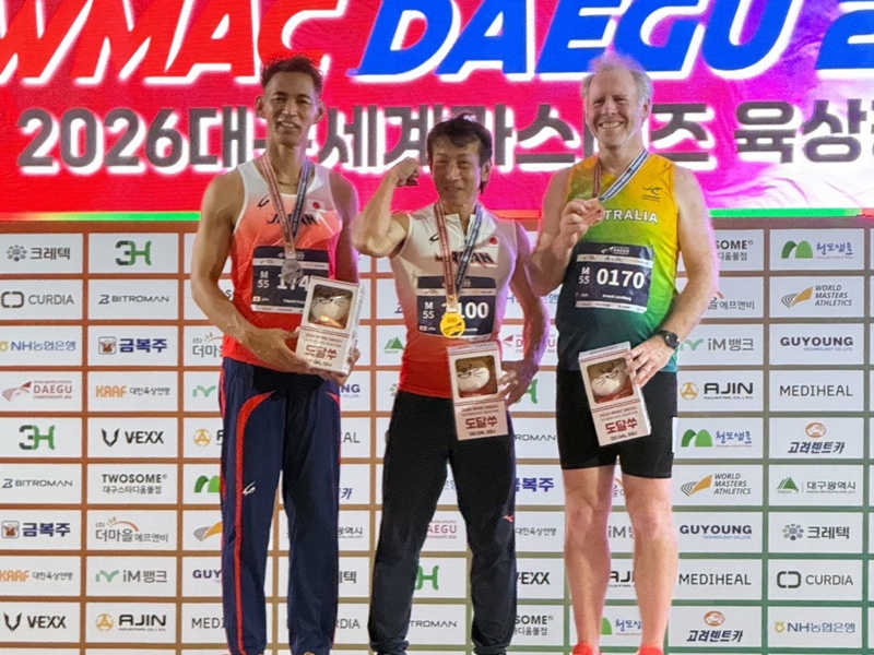 世界を駆けるおっさんスピードマスター譜久里武
